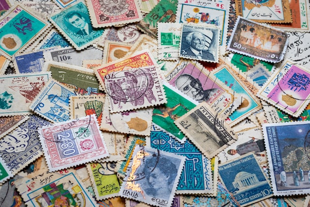 timbres de courriers
