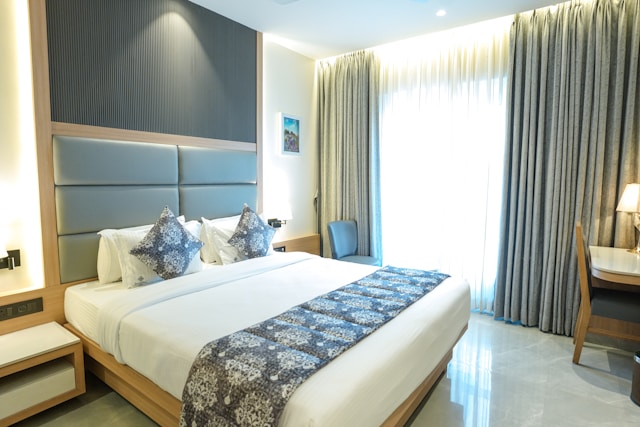 intérieur d'une chambre d'un hôtel Pullman Hotels and Resorts