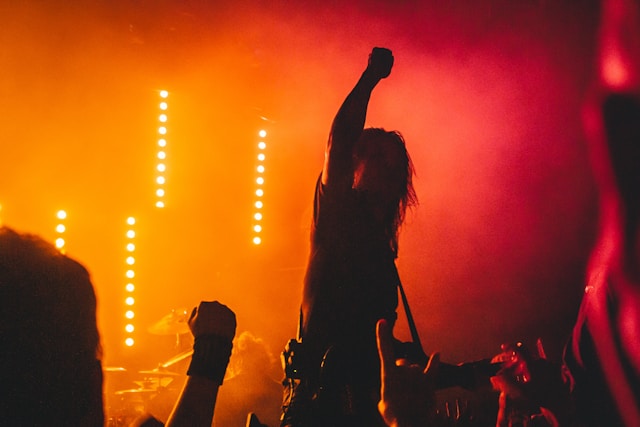 groupe de rock se produisant au festival Rock en Seine
