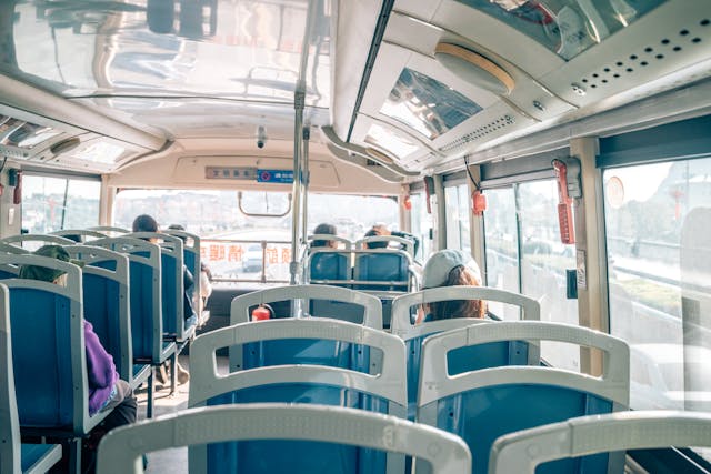 intérieur d'un bus TBM